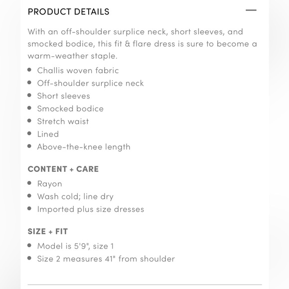 Mini Challis off-shoulder surpluses skater dress size 5 - Picture 6 of 12